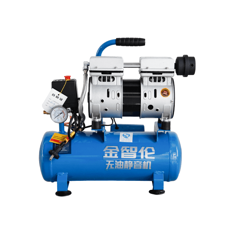 Compressor de ar silencioso ZL550W-9L 0,75HP sem óleo