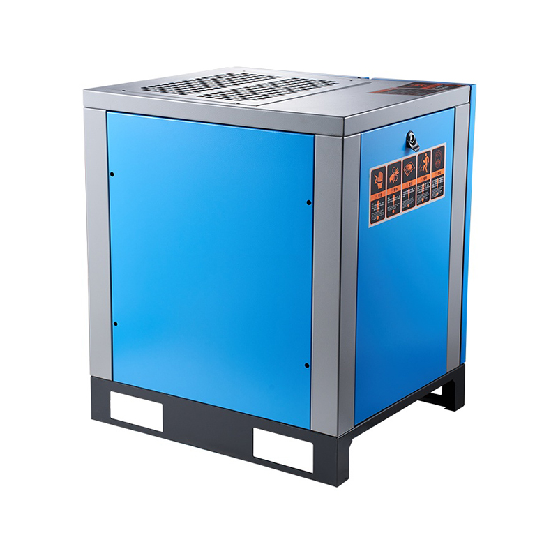 Compressor de ar de parafuso de integração coaxial VSD PM