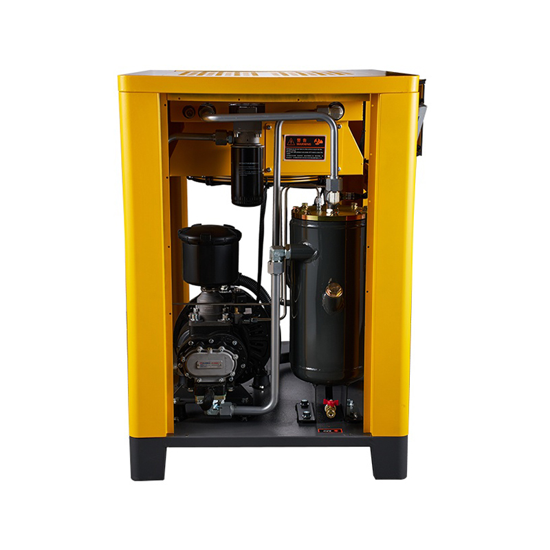 Compressor de ar de parafuso de integração coaxial VSD PM