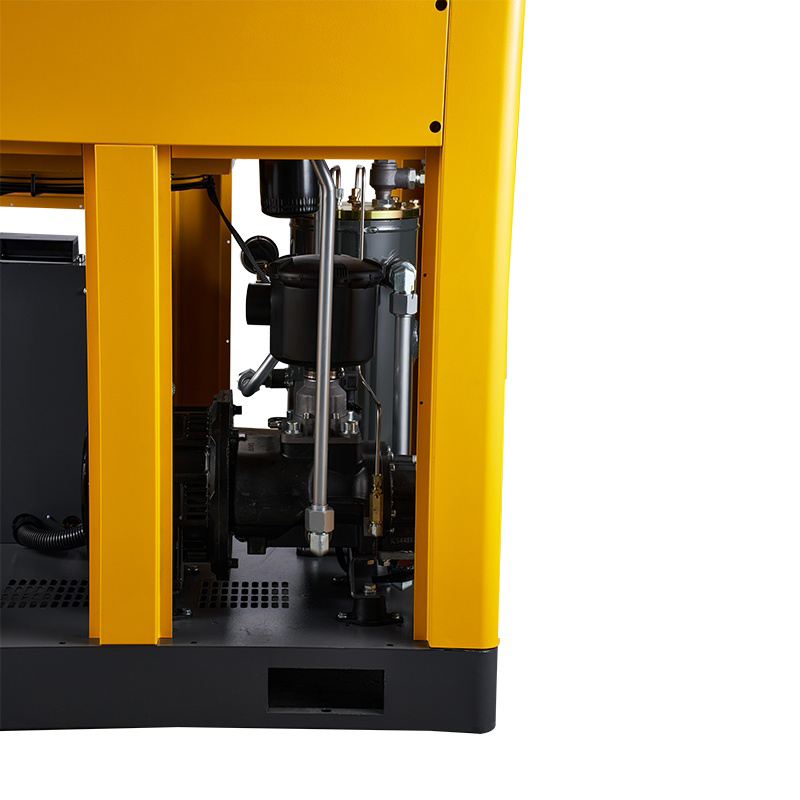 Compressor de ar de parafuso de integração coaxial VSD PM