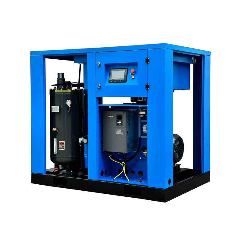 Compressor de ar de parafuso de design dividido VSD PM