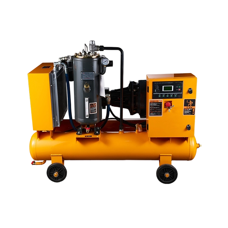 Compressor de parafuso combinado de acionamento direto de tanque duplo