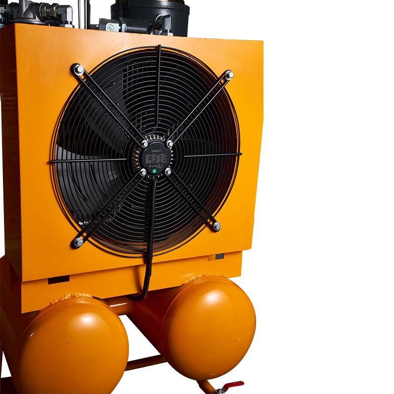 Compressor de parafuso combinado de acionamento direto de tanque duplo