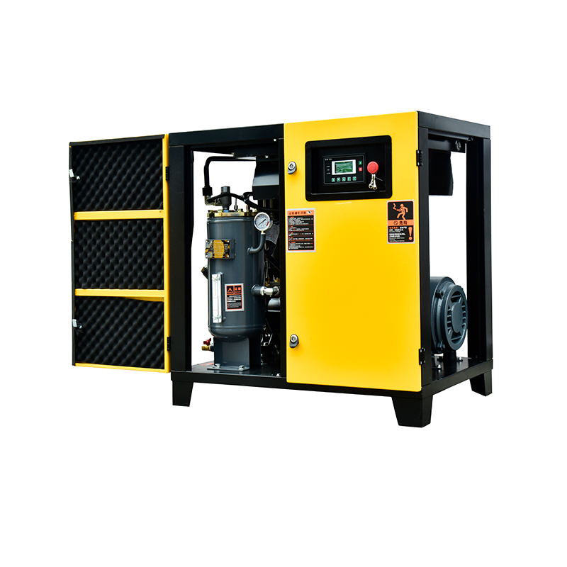 Compressor de ar de parafuso padrão para exportação acionado por correia