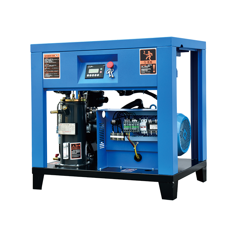 Compressor de ar de parafuso padrão para exportação acionado por correia