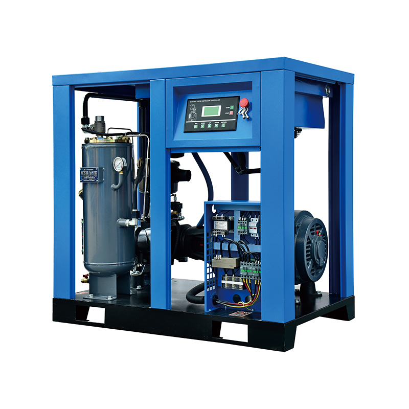 Compressor de ar de parafuso padrão para exportação acionado por correia